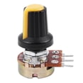 thumbnail image 1 of 5pcs 10K OHM 3 Terminal Linear Taper Rotary Audio B Type Potentiometer, 1 of 8