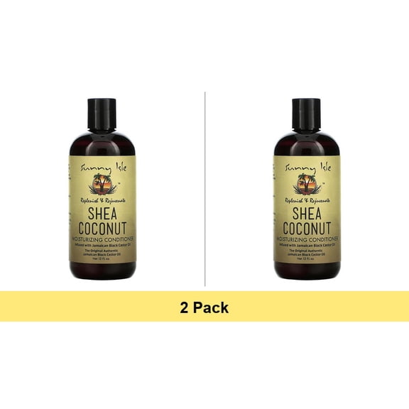 Sunny Isle Shea Coconut Moisturizing Conditioner 12 fl oz - 2 Pack