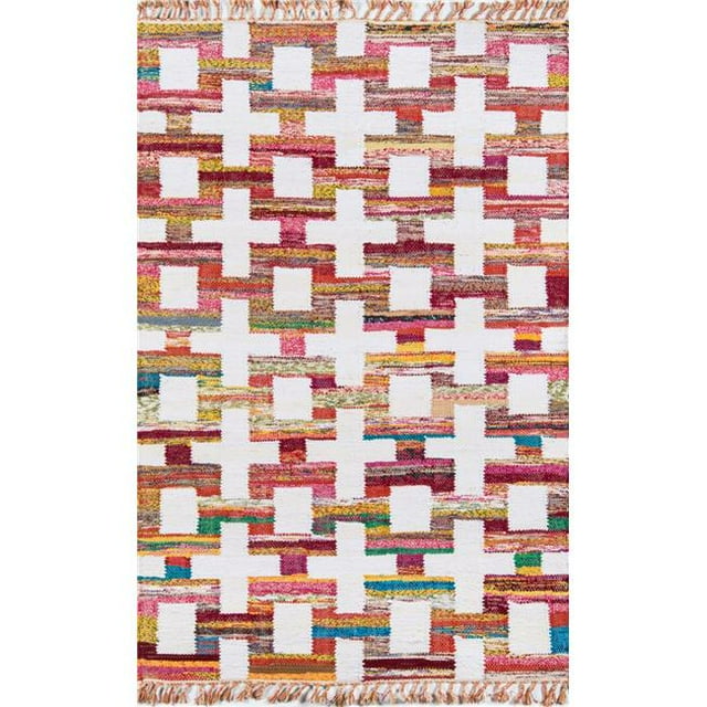 Momeni CALIFCAL-4MTI7696 Novogratz California Traditional Area Rug, Multi - 7 ft. x 6 in. x 9 ft. 6 in. Rectangle