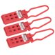 thumbnail image 3 of 3 UNIDS 6 Agujeros Tagout Cerrojo de Bloqueo Aislamiento Eléctrico Cerrojo para el Mantenimiento de Apagado 9mm Diámetro Del Agujero, 3 of 8