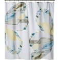 thumbnail image 4 of Shell Rummel Shower Curtain, Butterfly Collection, 70" x 72", Yellow, 4 of 4