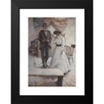 thumbnail image 2 of Harvey T. Dunn 17x24 Black Modern Framed Museum Art Print Titled - ‘Alicia, I Couldn't Think Nothin’ that was Agin-You’, the Justice of Gideon (1909), 2 of 5