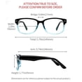 thumbnail image 4 of Cyxus Gafas para Mujer/Hombres Filtro de Luz Azul Anti Tensión de Oojos Lentes para Computadora (Degradado) Cyxus  Style, 4 of 9