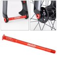 thumbnail image 4 of Fourche avant par Essieu, Remplacement d'Essieu de Roue Réparant, Alliage d'Aluminium, Durable, Couleur Rouge L 181mm, 4 of 8