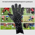 thumbnail image 2 of Goalkeeper gloves Football gloves BLACK SIZE 7 - black size 7, 2 of 5