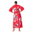 thumbnail image 3 of Floral Print Pleated Midi Dress - 82678, 3 of 4