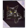 thumbnail image 1 of Diamond Dotz Diamond Art Kit With Frame 14"X11"-Midnight Cat, 1 of 1