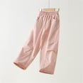 thumbnail image 5 of Nilvkv Boys Lightweight Pants, Boys Joggers, Logo Print Straight Leg Sweatpants in Relaxed Fit with Elastic Waist and Side Pockets for Outdoor Wear Pink 12-13 Years, 5 of 8