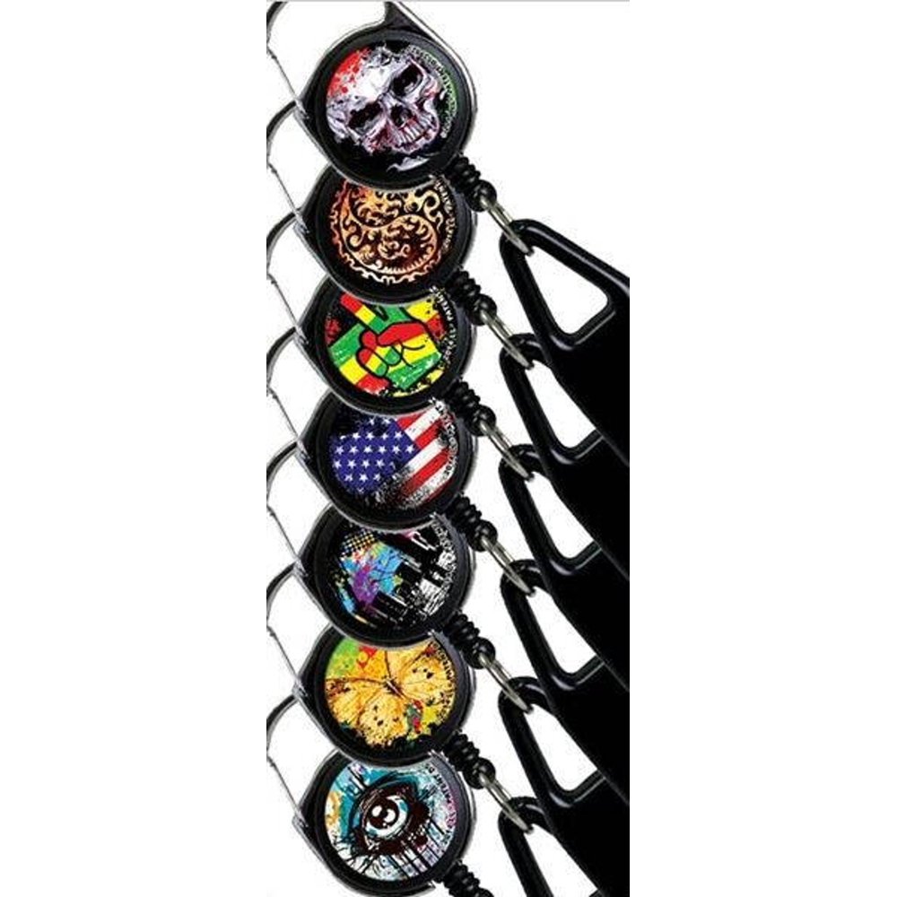 Premium Lighter Leash Retractable Lighter Holder Grunge Series