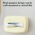 thumbnail image 5 of Paper Towel Holder with Spring Mechanism for Home, Kitchen, Office, Bedroom - Wall Mounted & Desktop Tissue Dispenser - 1 Pack, 5 of 5