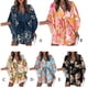 thumbnail image 4 of Minnieouse Vestidos acampanados para mujer para mujer Cuello en V profundo Mini vestido corto Compras Prendas para la parte del cuerpo Typ3 M, 4 of 5