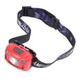 thumbnail image 3 of Linterna frontal LED ultrabrillante IPX7, impermeable, recargable por USB, con sensor para pesca al aire libre, correr y acampar., 3 of 14