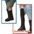 thumbnail image 3 of TREDS 17" Pull-On Stretch Rubber Overboots Black in Large (10.5-11.5), 3 of 4