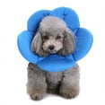 thumbnail image 4 of POINTERTECK [Grande Sauvegarde!]1Pcs Fleur Colorée Collier de Protection pour Animaux de Compagnie Collier de Récupération Réglable Doux pour Chien et Chat, 4 of 5