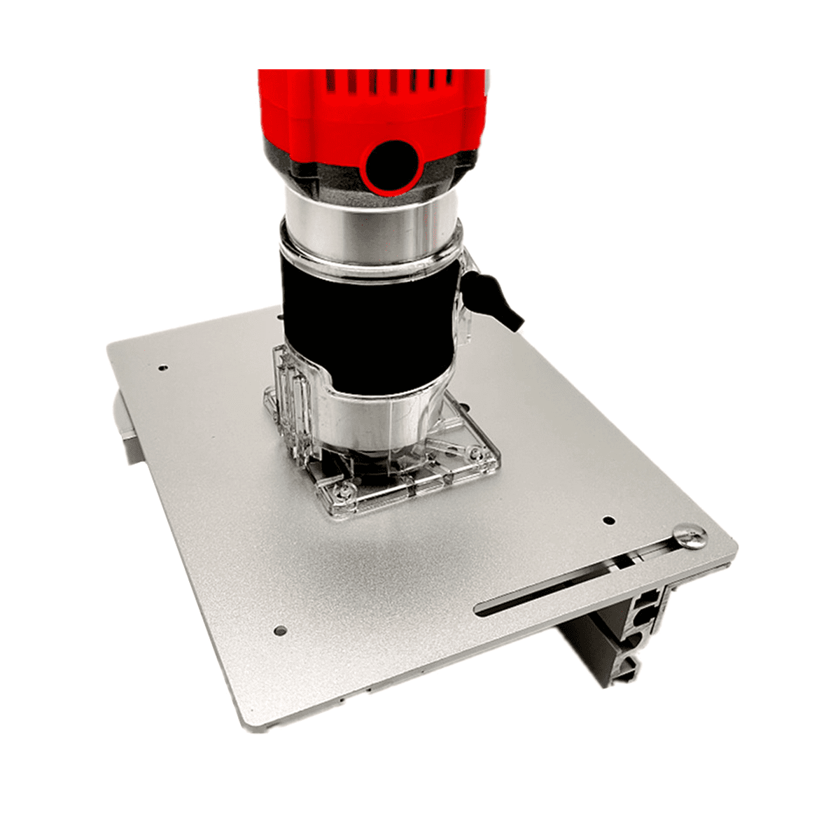 Router Table Insert Board Electric Wood Milling Flip Board Electric Wood Milling Table for Woodworking Workbench Silver