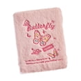 thumbnail image 2 of Carpeta de tarjetas fotográficas de felpa de mariposa, linda, soporte para tarjetas fotográficas, 4 bolsillos, soporte para tarjetas fotográficas de 3 ", álbum de fotos para regalos de Rosa, 2 of 8