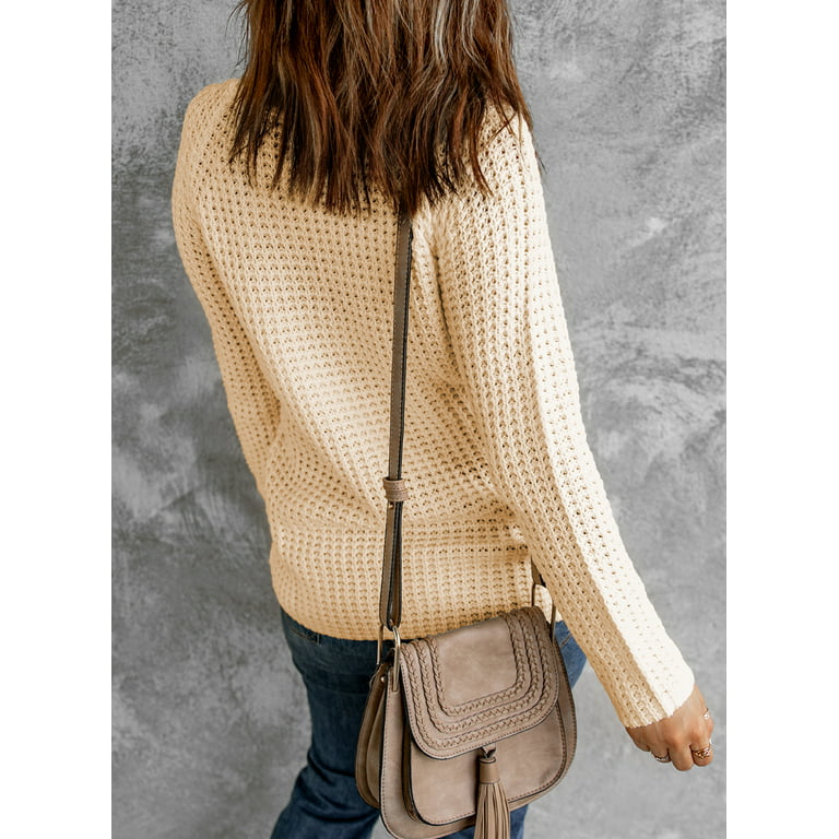 turtleneck sweater with puff sleeves see by chloe pullover