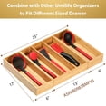 thumbnail image 4 of Organizador de utensilios de cocina Umilife Bamboo extra largo, 4 of 6