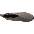 thumbnail image 4 of Gentle Souls Women's Best Buckle Chelsea Leather Closed Toe Ankle Fashion Boots Gray Size 5.5 M, 4 of 5