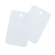 thumbnail image 1 of Etiquetas plásticas en blanco impermeables Uxcell para etiquetas de productos, 2.5x4cm/0.98x1.57" Paquete de 200, blancas, 1 of 6