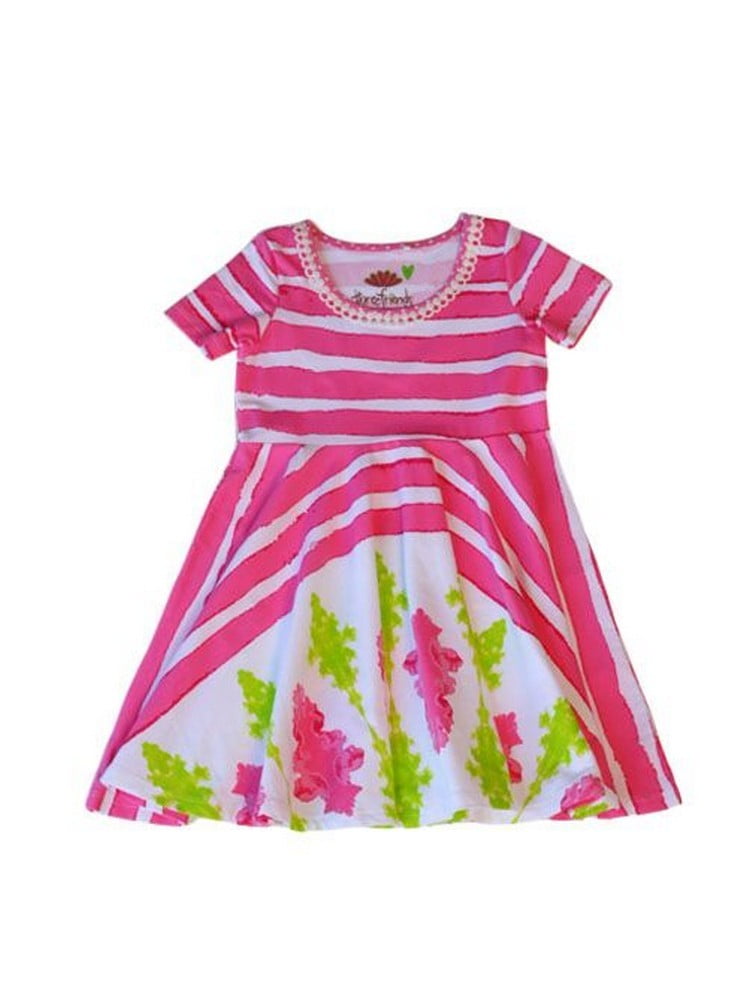 Three Friends Little Girls Pink Watercolor Stripe Angel Cake Rendezvous Twirl Dress Walmart Com Walmart Com Three Friends Little Girls Pink Watercolor Stripe Angel Cake Rendezvous Twirl Dress Walmart Com Walmart Com