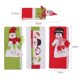 thumbnail image 5 of 4 Uds. Cubiertas navideñas para manija de nevera, cubierta para manija de puerta de refrigerador de muñeco de nieve, aparato de cocina para decoraciones navideñas, 5 of 5