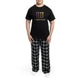 thumbnail image 5 of CafePress - My Favorite Men's Dark Pajamas - Men's Dark Loose Fit Cotton Pajama Set, 5 of 7