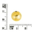 thumbnail image 2 of SBG-101-12MM 18K Gold Overlay Seamless Bead Brushed Finish, 2 of 2
