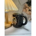 thumbnail image 6 of Hometravel Handmade Tree Hole Mug, Raccoon and Owl Design Ceramic Coffee Cup, Unique Animal Theme Drinking Mug for Home, Office, Kitchen Use, 6 of 6