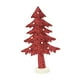 thumbnail image 3 of Árbol de mesa artificial en miniatura, adorno navideño para estante, manualidades navideñas, 30 cm, 3 of 9