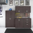 thumbnail image 1 of Pemberly Row 5 Piece Modular Garage Storage Set With Cabinets in Storm Gray, 1 of 8