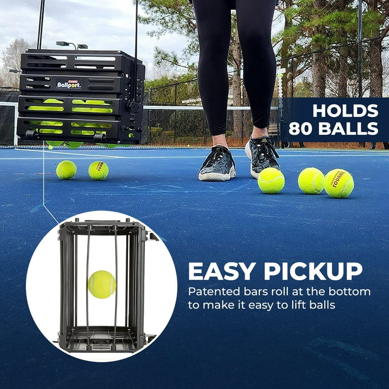 Tourna Ballport Deluxe Tennis Ball Pickup with Wheels photo 3