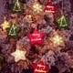 thumbnail image 4 of Bolas de Navidad con luces LED, cadena colgante para árbol de Navidad, luces LED redondas con forma de estrella, decoraciones navideñas para fiesta de Año Nuevo 2025, 4 of 5