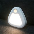 thumbnail image 5 of Luz nocturna para niños [paquete de 2] Luz LED con sensor de movimiento y base magnética (alimentada por batería) para habitación de bebé, baño, pasillo y escalera., 5 of 5