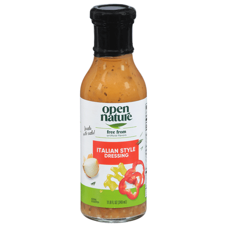 O N Italian Style Dressing Vegan No High Fructose Corn Syrup 11.8 fl oz