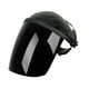thumbnail image 2 of Equipo de protección del casco de soldadura, máscara de soldadura montada en la cabeza visible, profesional, escudo de cara para pulir otro trabajo Black Top Negro, 2 of 8