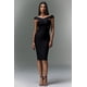 thumbnail image 1 of Vestido Bellabarnetten Fresco sin mangas con cuello en V, vendaje midi, 1 of 6