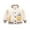 White, variant on Generic Boys Jackets Winter Toddler Child Baby Boys Girls Long Sleeve Cartoon Patchwork Winter Coats Baseball Jacket Outer Outfits(White,18-24 Months)