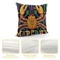 thumbnail image 4 of PHYHOO Mardi Gras Pillow Cover Happy Mardi Gras Decor Holiday Farmhouse Pilow Case Decoration for Home Sofa Couch, 4 of 5