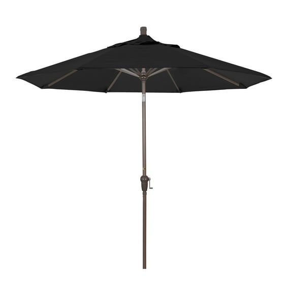 California Umbrella 9 ft. Sunbrella Aluminum Auto Tilt Market Umbrella