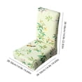 thumbnail image 3 of Patterned Elastic Chair Slipcovers for Dining Room - Spandex Blend Fabric Seat Protectors - Easy Install Washable Covers for Home and Commercial Use, 3 of 6