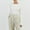 White, variant on DuoJiaJ Knitted Long Sleeve Ribbed Crew Neck Top For Women Solid Color Tight Fit Base Layer Sweater Oversized Sweaters For Women Black L