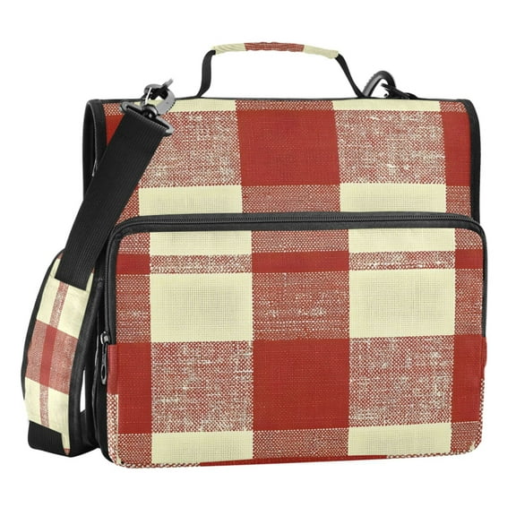 ALAZA Zipper Binder Rugby Ball Stars Pattern 2 inch 3 Ring 500 Sheet ...