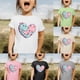 thumbnail image 3 of Gibobby Blusas Elegantes Para Niñas Camiseta para niña pequeña, camisetas de manga corta con estampado , camisetas de talla 100 a 160, camisetas de uso diario （Negro， 13-14 Años), 3 of 5