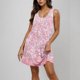 thumbnail image 4 of Vestido Corto de Verano Casual de Moda Impreso Cuello Redondo Bolsillo sin Mangas de las Mujeres, Vestido Casual para Diario, 4 of 9