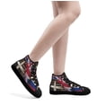 thumbnail image 5 of Christian Cross Hawaii High Top Canvas Shoes Sneakers Black Size 5, 5 of 7