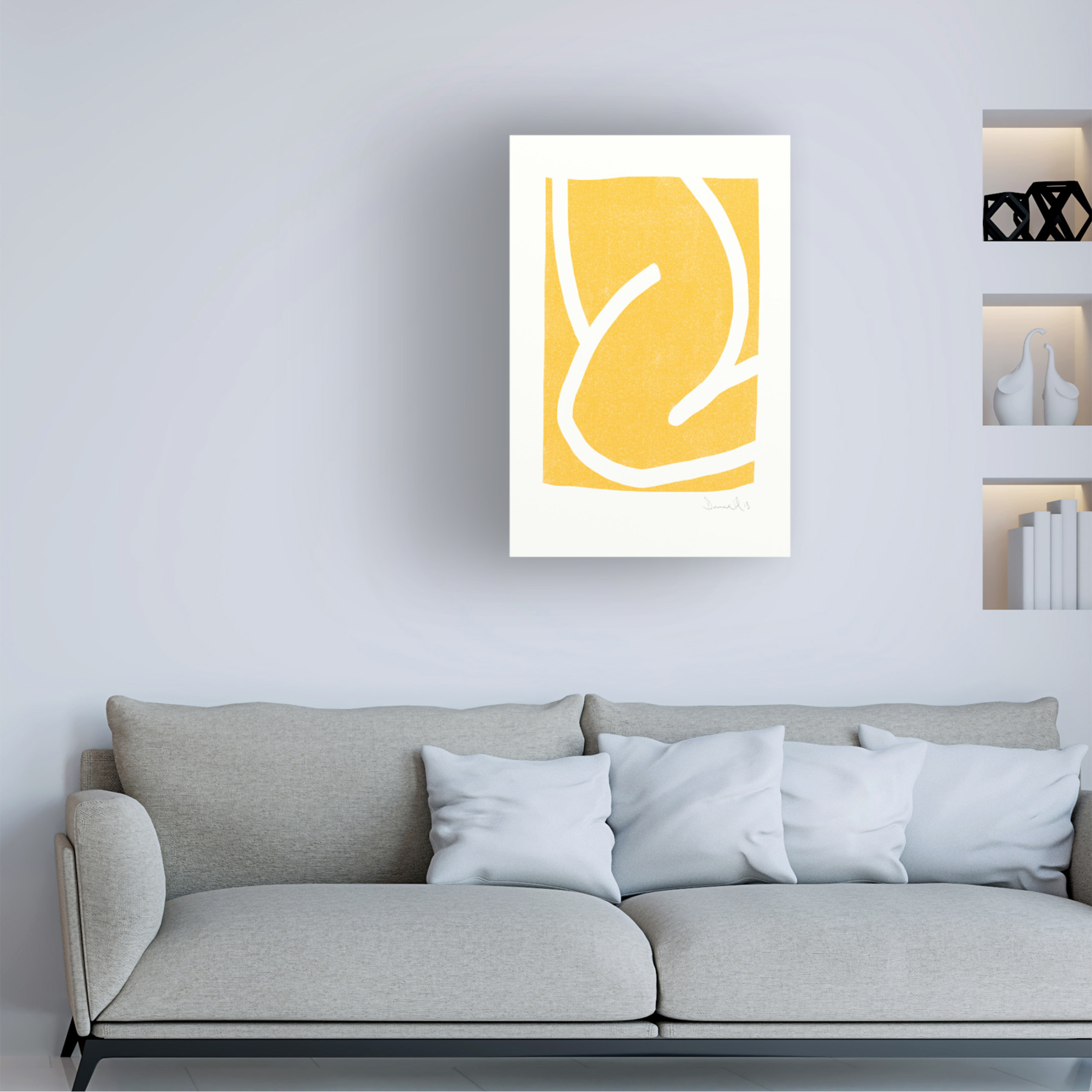 Trademark Fine Art Dan Hobday Mellow Canvas Wall Art