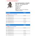 thumbnail image 2 of Rear Transmission Mount - Compatible with 1969 - 1974 Plymouth Fury III 1970 1971 1972 1973, 2 of 2