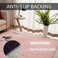 thumbnail image 5 of Christmas Area Rug for Living Room, Large Fluffy Rug for Bedroom & Fuzzy Furry Plush Soft Rugs, Small Shaggy Carpet for Dorm Room Home Decor (55"X20", Light Pink), 5 of 8