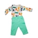 thumbnail image 2 of Kit 2 Piezas Bebé Niño Onesies Pañalero y Pantalón Multicolor OP224HD, 2 of 3